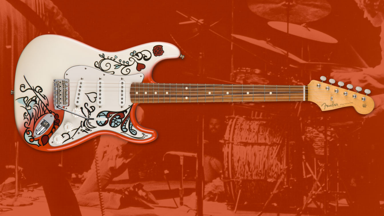 Jimi Hendrix Monterey Stratocaster 製作品 Fender Jimi Hendrix Artist Series Signature Monterey